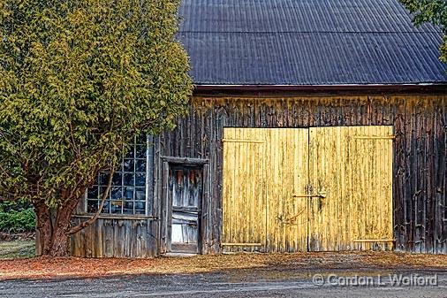 Yellow Doors_04274.jpg - Photographed at Elgin, Ontario, Canada.